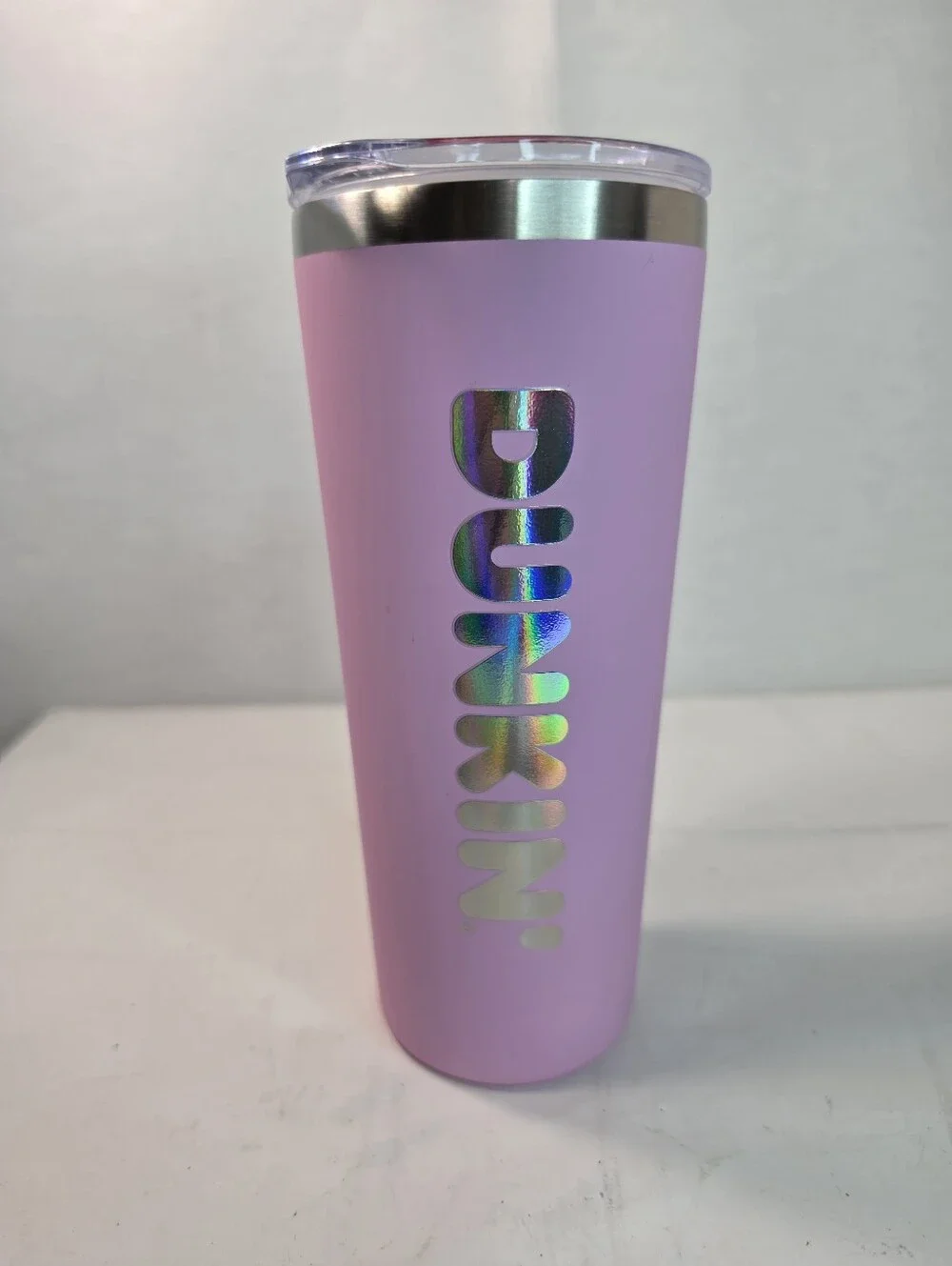 Limited-edition Summer 2023 Dunkin' Donuts Stainless Insulated Travel Tumbler.